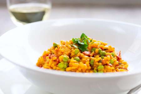 Crafting Valencian Paella in Seville