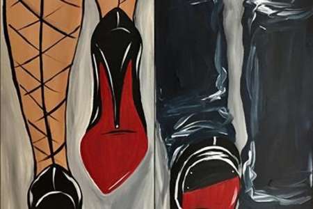 Red Soles and Midnight Strolls - Date Night