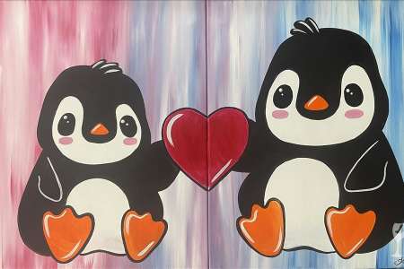 Mommy Me Penguin Love