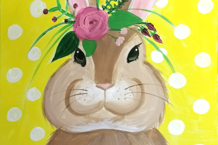 Cute Easter Bunny Joy