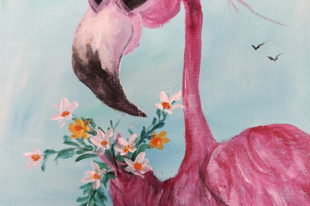 Fabulous Flamingo Tropical Vibes