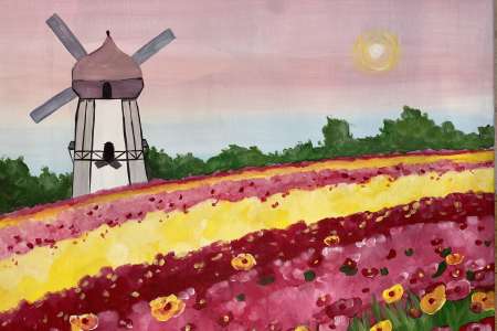 Flower Fields in Full Bloom