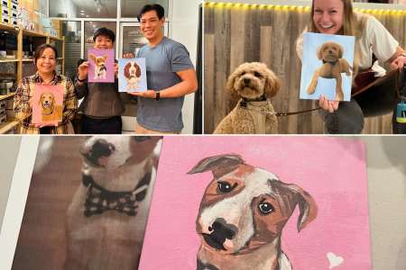 Pet Portrait Painting for Proud Pawrents