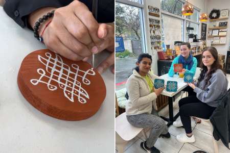 Kolam Drawing for Beginners