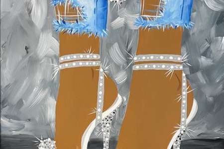 Diamond Heels Sparkle Night