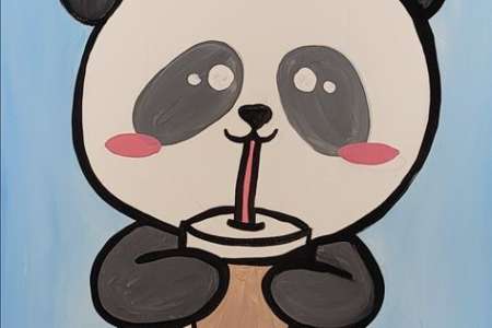 Bear Sippin' Boba
