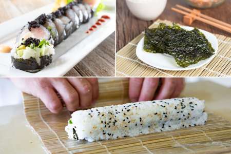 Spicy Yellow Tail Sushi With Chef Avery