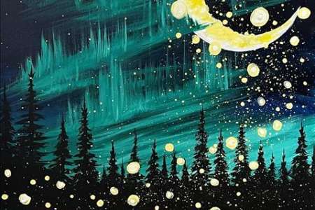 Fireflies in the Moonlight