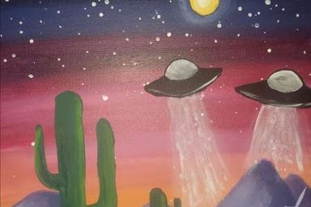 Desert Alien Invasion