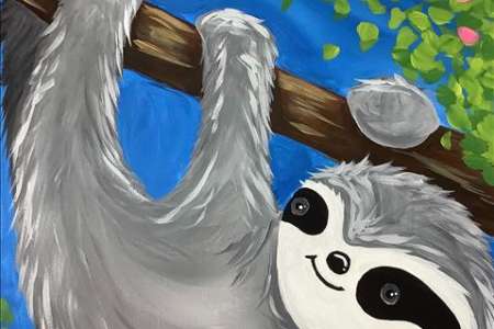 Paint the Lazy Sloth