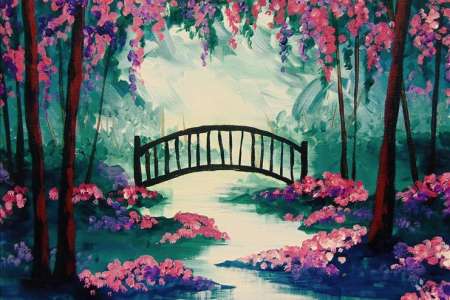 Enchanted Forest Fairytale Scene