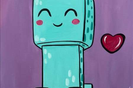 Adorable Custom Robot Friend