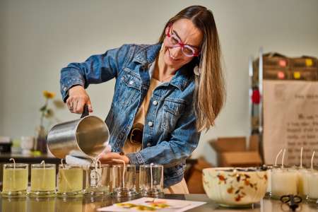 Candle Making With Instructor Heidi