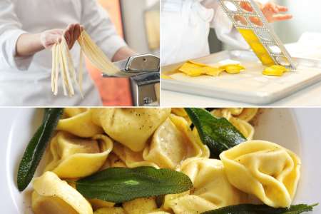 Make Ravioli & Fettuccine With Chef Amerilis