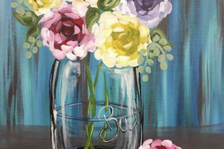 Colorful Vintage Blooms