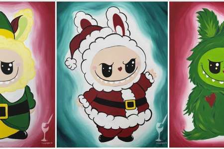 Custom Christmas Labubu Monster