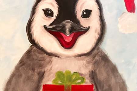 Christmas Penguin Festive
