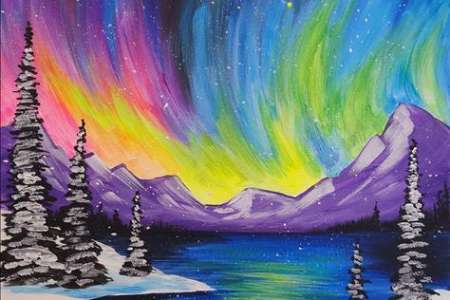 Neon Bright Blizzard