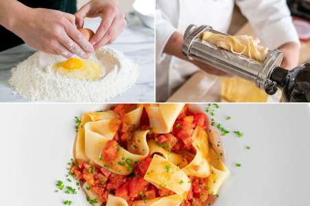 Pasta Making With Chef Jesse at a Local Brewery