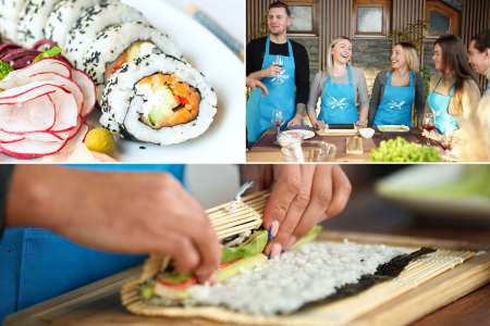 Make Sushi Rolls With Chef Taciana