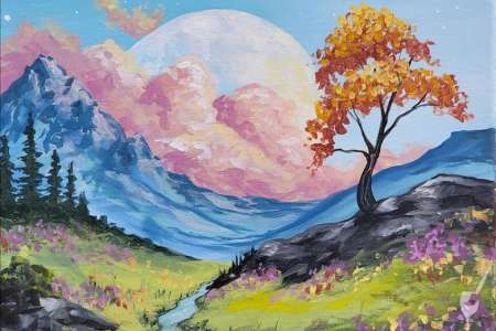 Valley Under the Moon