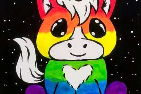 Rainbow Unicorn Night