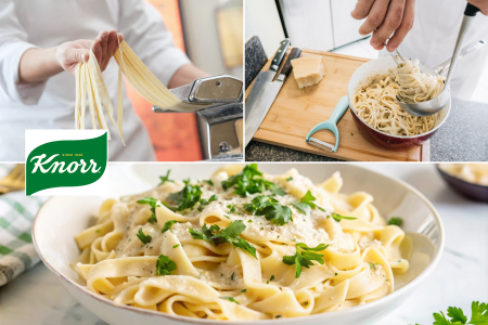 Make Fresh Pasta at a Cocktail Bar With Knorr