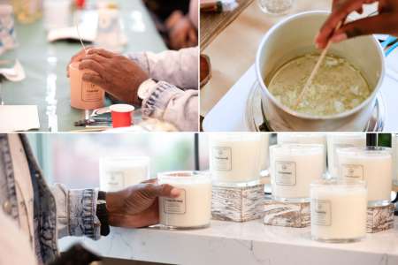 Candle Making With Instructor Denise & Allister