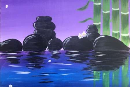 Peaceful Oasis Landscape