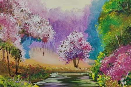 Blooming Colorful Spring