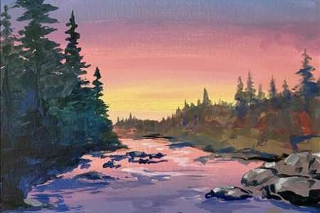 Creek at Dusk