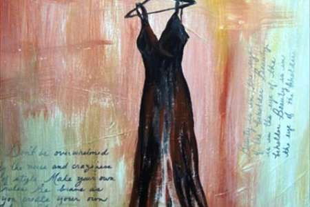 Elegant Black Dress Design