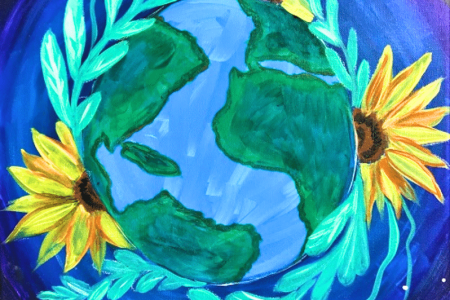 Happy Earth Landscape