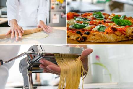 Pizza, Pasta and Dessert