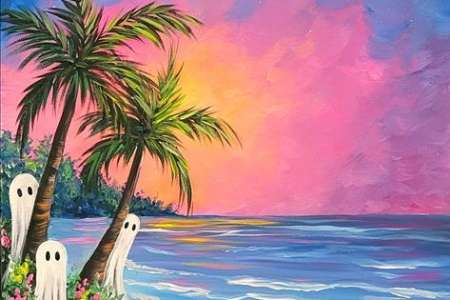 Tropical Beach Ghosts