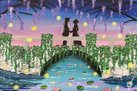 Romance Under Wisteria