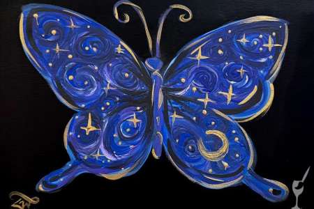 Celestial Night Butterfly