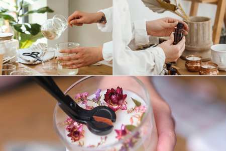 Fun Candle Making With Instructor Caroline