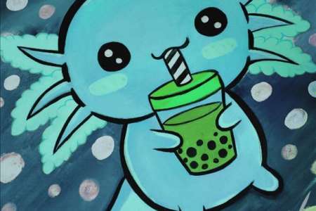 Axolotl Boba Bliss