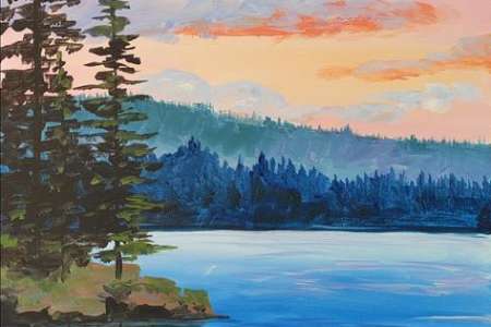 Sunset on the Lake