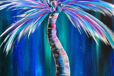 Vibrant Palm Fronds