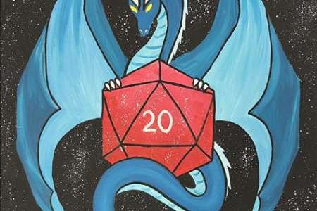 A Blue Dragon