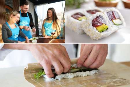 Sushi Making at a Craft Brewery With Chef Tiore