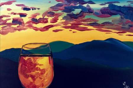 Golden Hour Grapes