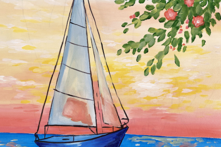 Serene Sunset Sail