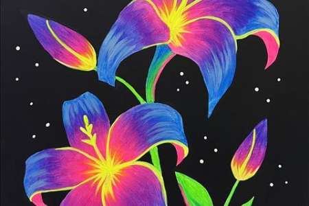 Glow Night Lilies