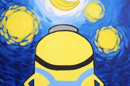 Yellow Starry Night