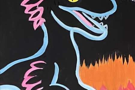 Neon Dino