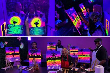 Paint Under the Black Lights