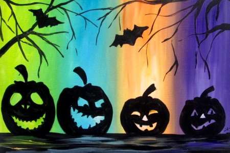 Spooky Scary Jack-O-Lanterns